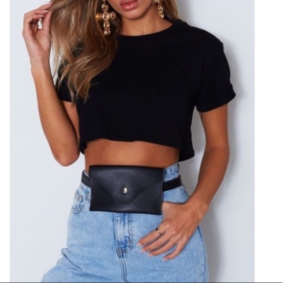 ๐HP๐ Black Belt Bag / Fanny Pack - Picture 2 of 6